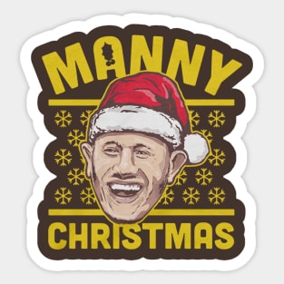 Manny Machado Christmas Sticker